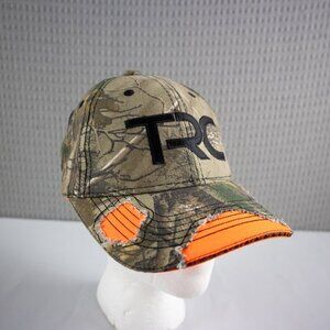 TRC Realtree Distressed Strapback Hat Camo